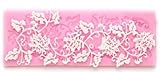 Longzang Flower Rattan Silicone Lace Mat Art Deco Fondant Mold Silicone Molds Craft Mould DIY Cake Decorating L042