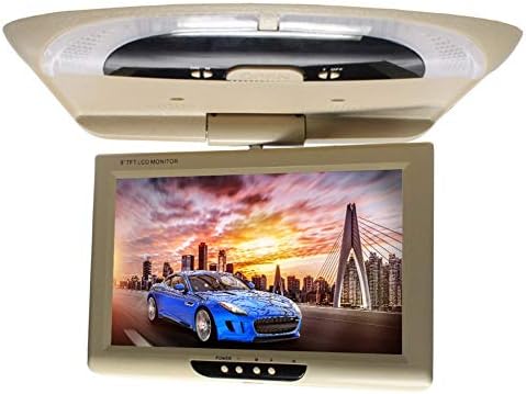 CAPTIANKN Car Video Display for All Models of 9-inch HD LCD Ultra-thin Display, Touch Button,Beige