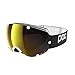 POC Lobes Skiing Goggles with Extra Lens, One Size, Uranium Black Frame, Black Lens