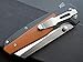 Eafengrow EF68 Folding Knife D2 Blade and G10 Handle with Clip Ball Bearing Everyday Carry Tool for Outdoor Rescue Survival. (EF68-brown)