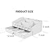Tingya Fashion Double Layer Make up Storage Box Jewelry Accessories Beauty Organizer