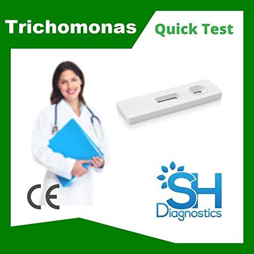 SH Diagnostics Trichomonas ('Trich') Quick Test, 99% Accurate, Results in 15mins no Need to Send Away, CE Approved & Certified