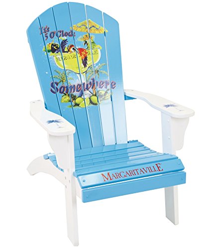 Margaritaville Outdoor Adirondack Chair, It's o'clock Somewhere