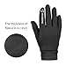HiCool Winter Gloves, Touch Screen Gloves Thermal Cycling Gloves Driving Gloves for Men and Women (Black02, Medium)