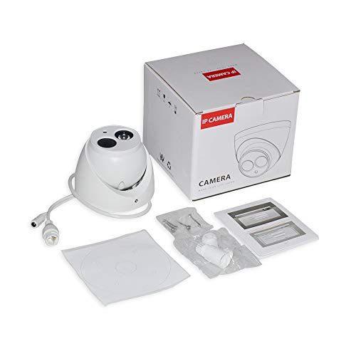6MP Dome PoE IP Security Camera IPC-HDW4631C-A 3.6mm Lens,6 Megapixels Super HD Outdoor Indoor Home Video Surveillance Poe Camera with Audio,IR 30m Day and Night,ONVIF,IP67 Waterproof