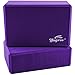 yogree (2-PC Yoga Blocks, 9 - High Density EVA Foam Brick Provides Stability Balance & Support, Improve Strength and Deepen Poses - Great for Yoga, Pilates, Workout, Fitness & Gym (Purple)
