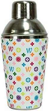 Fashion Avenue6.5" Fashion Avenue Monogrammed Stainless Steel Mini Martini Cocktail Shaker