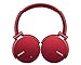 Sony MDR-XB950BT/R Extra Bass Bluetooth Wireless Headphones w/Microphone - Red (Renewed)