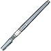 Kuretake brush pen metallic silver lease security (japan import)
