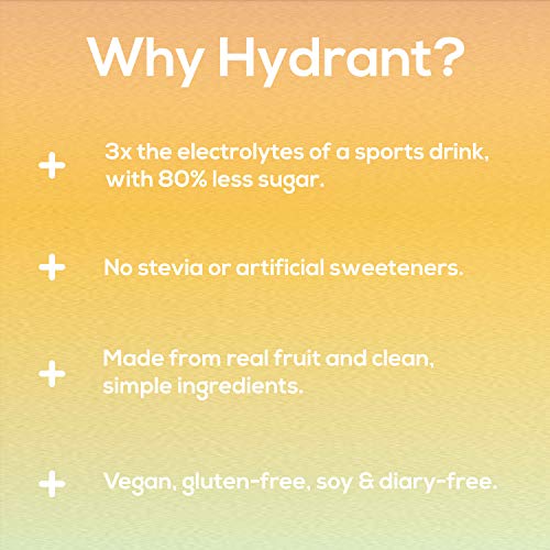 Hydrant Rapid Hydration Mix Version 2, Electrolyte Powder, Dehydration Recovery Drink Blend, Variety Pack, 6pk