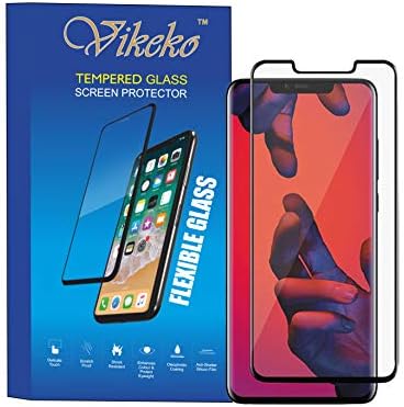 Vikeko Amazing Z+ Full Screen Coverage Premium Tempered Glass for Huawei Mate 20 Pro (Black)