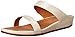 FitFlop Women's Banda Opul Slide Dress Sandal, Stone, 7 M US