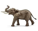 Schleich African Male Elephant Toy Figure