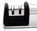 Waypower Knife Sharpeners,Stainless Steel Handle Fine And Coarse Dual,Black color
