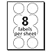 Avery 5498 Removable Print or Write Color Coding Labels for Laser Printers, 1-1/4