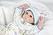 CHAREX Reborn Baby Dolls 16 Inch Lifelike Vinyl Weighted Reborn Baby Doll with Cloth Body Huggable Soft Body Toy