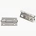 Adiyer 10-Pack 304 Stainless Steel Folding Butt Hinges Home Furniture Hardware 2-inch Door Hinges for Case Lid Wooden Jewelry Box Lid (50mm x 37mm x 1.2mm)