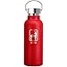 Xiaogangpao Ascent 18/8 Stainless Steel Double Wall Vacuum Insulated Water Bottle,Leak Proof Sports Bottle Hydration,Wide Mouth BPA Free Thermos Flask