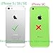 Alkax for iPhone 5S Case, Slim Thin Protective Cover Soft Rubber Flexible TPU Fashion Design Shockproof Bumper Silicone Case for Apple iPhone 5S 5 SE + Stylus (Black)