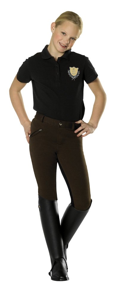 PFIFF Unisex Vollbesatzreithose, Blue, 146