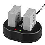 Asperx NB-10L Battery Charger Set Compatible with Canon PowerShot SX60 HS SX50 HS SX40 HS G15 G16 G1X G3X CB-2LC Digital Camera