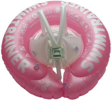 Utility Inflatable Shoulder Strap Baby Toddler Swim Ring Underarm Swimming Float Pink