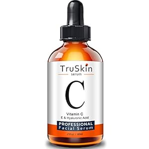 TruSkin Vitamin C Serum for Face, Topical Facial Serum with Hyaluronic Acid & Vitamin E