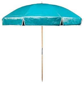 Amazon.com : 7.5' Beach Umbrella Color: Teal : Patio ...