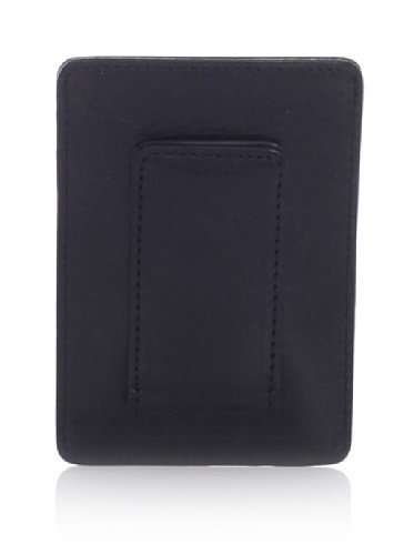 Bosca Old Leather Deluxe Front Pocket Wallet - Black