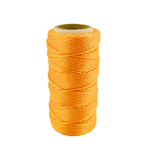 Utop 100% Polypropylene Twisted Mason Line | Heavy Duty Rosary String for Masonry, Construction, DIY Projects, Crafting, Home Improvement, Decoy Lines | General Purpose Twine String