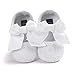 Baby Girls Princess Bowknot Soft Sole Cloth Crib Shoes Sneaker