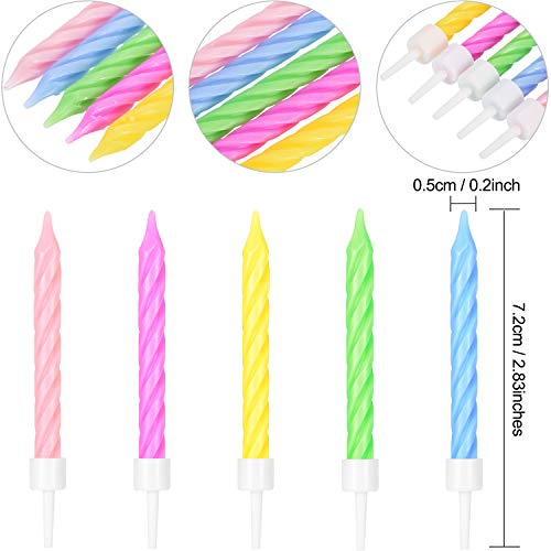 1 Blulu+Candles+Metallic+Birthday+Decorations