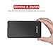 REDSHINE Ultra Slim Power Bank 8000mAh Portable Charger Lightweight External Battery with Fast Charging for iPhone X/ 8/7/ 6/ Plus/ 5/ SE, iPad, Samsung, LG, Google Pixel and More (Black) (Black)