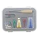 Bias Tape Maker Tool Kit Set, Sewing Fabric Bias Tape Maker Tool with Binder Foot, 6MM/12MM/18MM/25MM 4 Sizes DIY Patchwork Sewing Accessories Tools Set for Quilt Binding