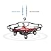 Contixo Mini Pocket Drone 4CH 6 Axis Gyro RC Micro Quadcopter with 3D Flip, Intelligent Fixed Altitude (Hover Mode) (Red)