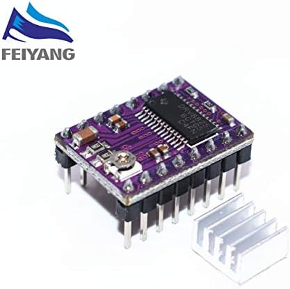 Value-Trade-Inc - 10pcs ROBOT 3D Printer StepStick DRV8825 Stepper Motor Drive Carrier Reprap 4-layer PCB RAMPS
