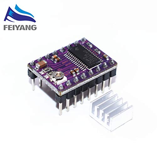 Value-Trade-Inc - 10pcs ROBOT 3D Printer StepStick DRV8825 Stepper Motor Drive Carrier Reprap 4-layer PCB RAMPS