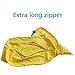 Lmeison Animal Storage Bean Bag Chair Cover, Beanbag Chair for Boys Girls, Soft Canvas Plush Toy Organizer, Towels & Clothes Stuffed Storage Bag, 31.5