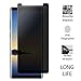 Homy international HOMY Samsung Galaxy S9 Plus Privacy UHD Screen Protector [2-Pack] - Free Camera Lens Cover. Anti Spy Filter Made of 9H Curved 3D High Clarity Full Cover Japanese Tempered Glass.