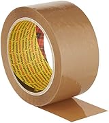 Scotch Packing Tape Brown 6 Rolls Ideal For Boxes Parcels Packaging view 6