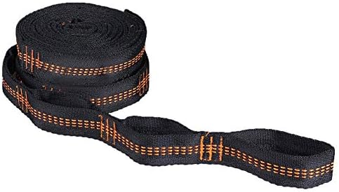 Tubwair Hammock Straps Adjustable 280cm Long Tree Straps Camping Hammock Accessories Suspension System with 10 Nodes Capacity up to 800kg, Fits All Hammocks, 25mm280cm1.2mm