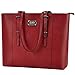 ZYSUN Laptop Tote Bag Fits Up to 15.6 IN Awesome Gifts for Women (Red)