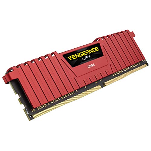 Corsair-Vengeance-LPX-Mdulo-de-memoria-XMP-20-de-alto-rendimiento-de-16-GB-2-x-8-GB-DDR4-2400-MHz-C16-color-rojo