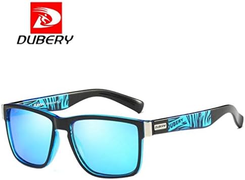 DUBERY Sunglasses New Men's Polarized Sunglasses Outdoor Driving Men Women Sport Frame Fishing Hunting Boating Glasses