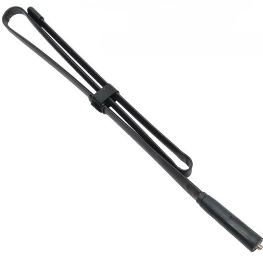 Dual Band VHF UHF 136-520MHz 42.5 inch Foldable CS Tactical SMA Female Ham Radio Antenna for Kenwood Wouxun Baofeng BF-F8HP UV-5R UV-82 BF-888S GT-3 Handheld Ham Two Way Radio Walkie Talkie