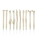 BestGrew® 20pcs Bone Shape Ballpoint Pens Blue & Black Ink, for Nurse Doctor Gift School Artist School Office