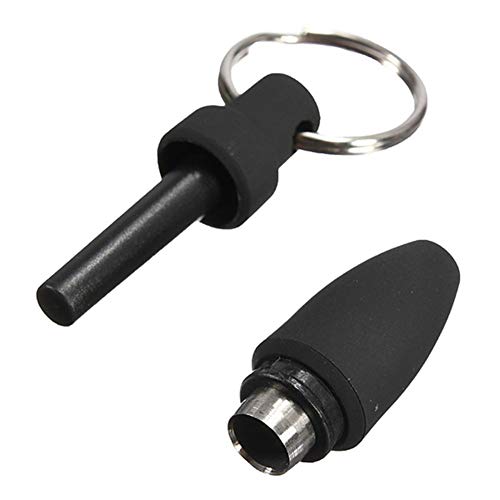 heaven2017 Portable Metal Cigar Punch Open-Hole Cutter Tool Key Chain