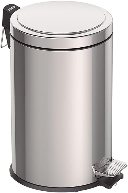 Tramontina 12L Pedal Bin Stainless Steel with Lid Removable Inner Bucket