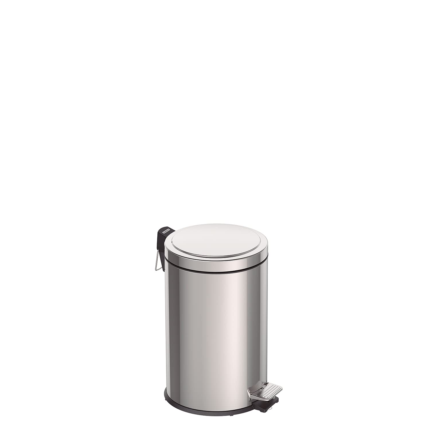 Tramontina 12L Pedal Bin – Stainless Steel Rubbish Bin with Lid, Removable Inner Bucket, 25.5 cm Diameter x 40 cm Height, 94538112