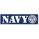 Navy Bumper Strip Magnet